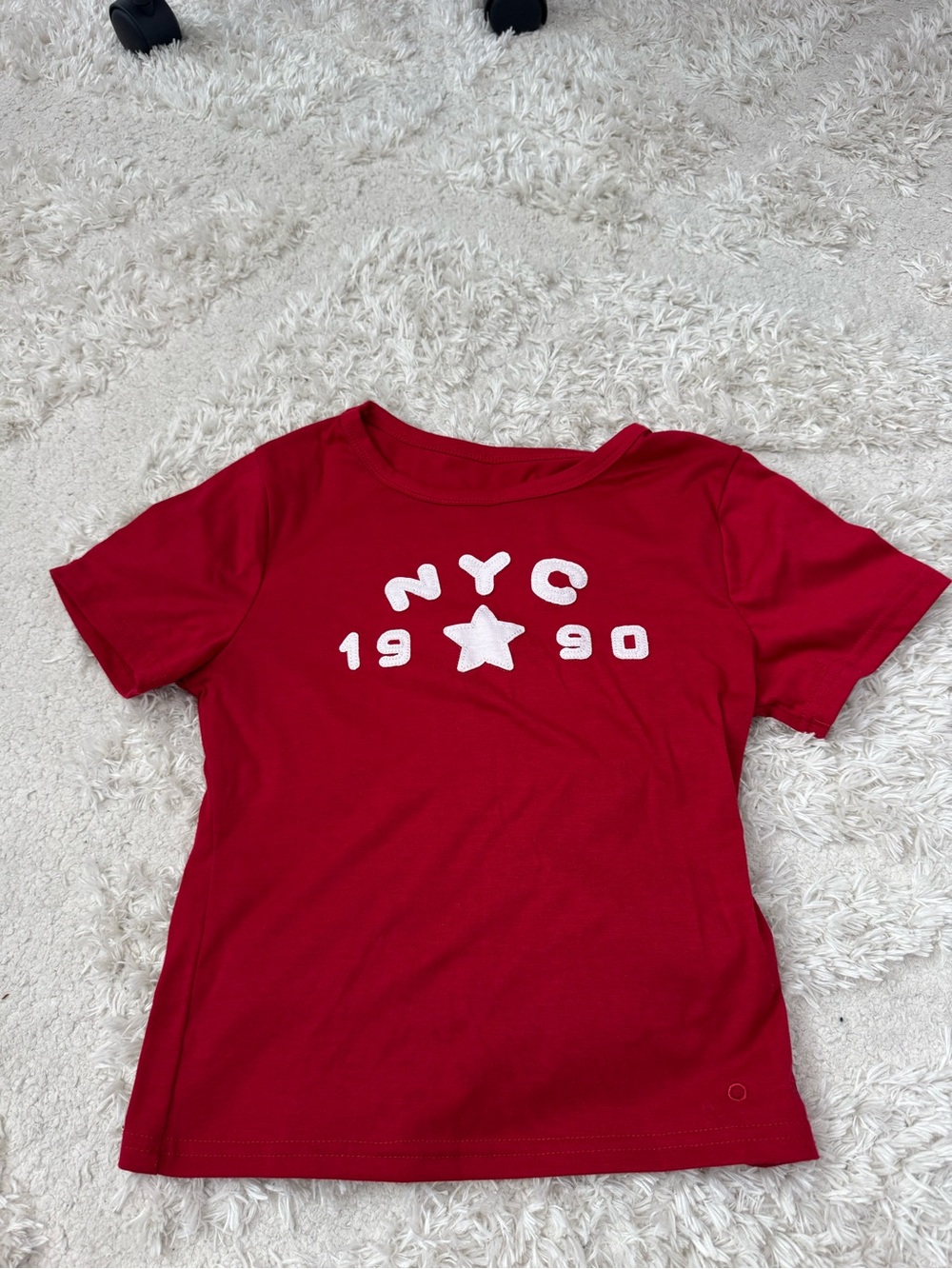 Urban Outfitters Red NYC 1990 Star Tee